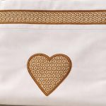 Premium Geometric Heart Embroidered Payjama