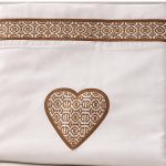 Elegant Heart Embroidered White Payjama