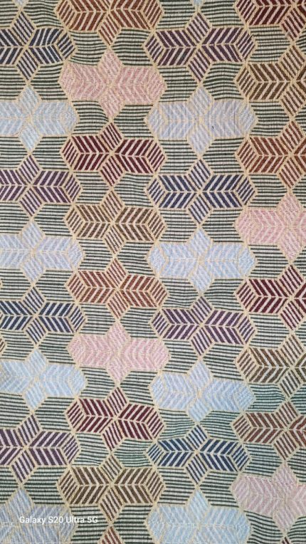 Premium Geometric Handloom Fabric