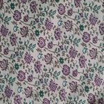 Vintage Floral Vine Handloom Fabric