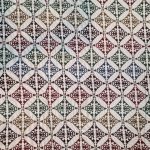 Heritage Diamond Motif Handloom Fabric