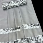 Silver Mist Floral Rida Fabric