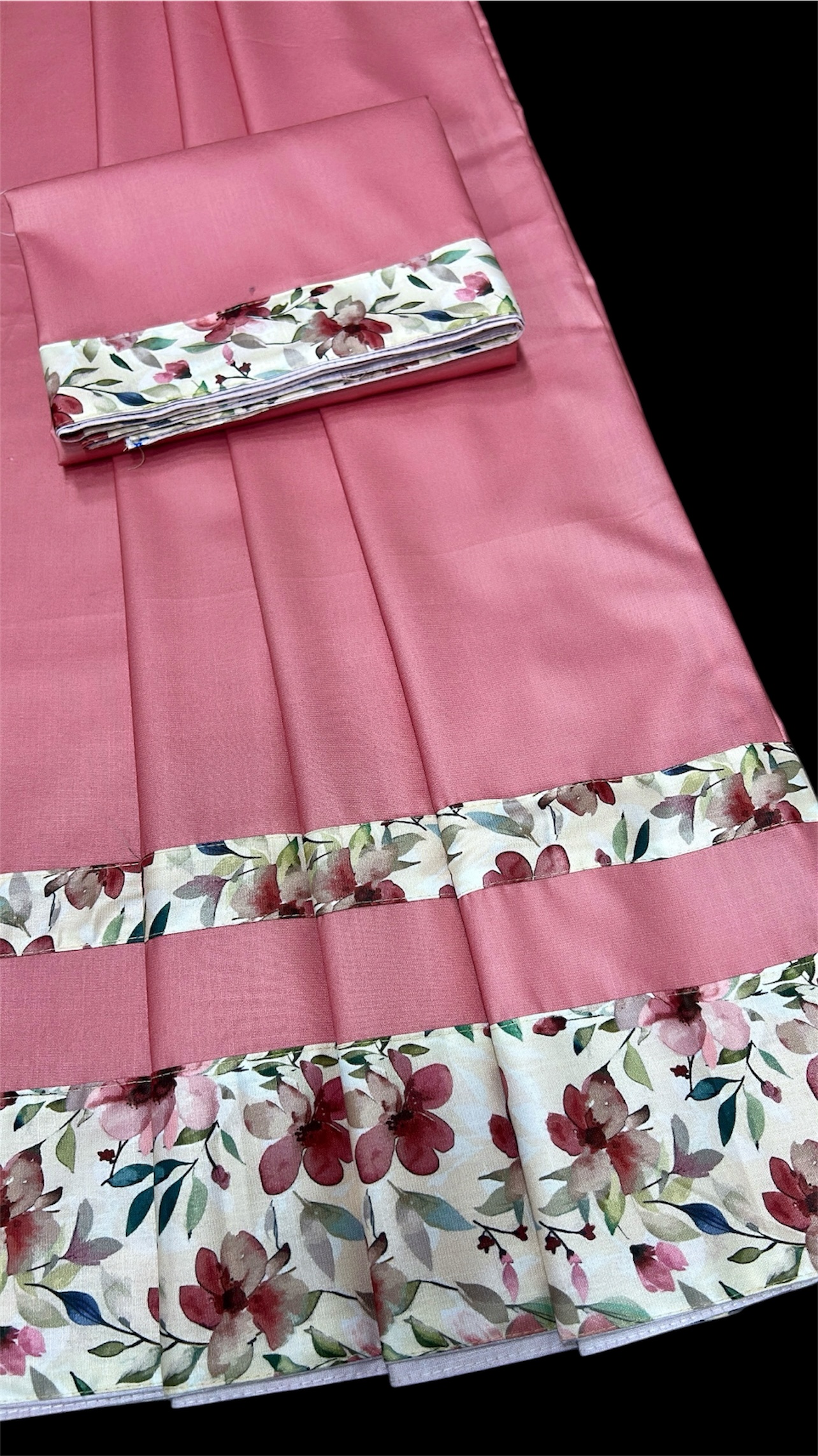 IMG_4666.JPG Rose Petal Floral Rida Fabric - Image 1